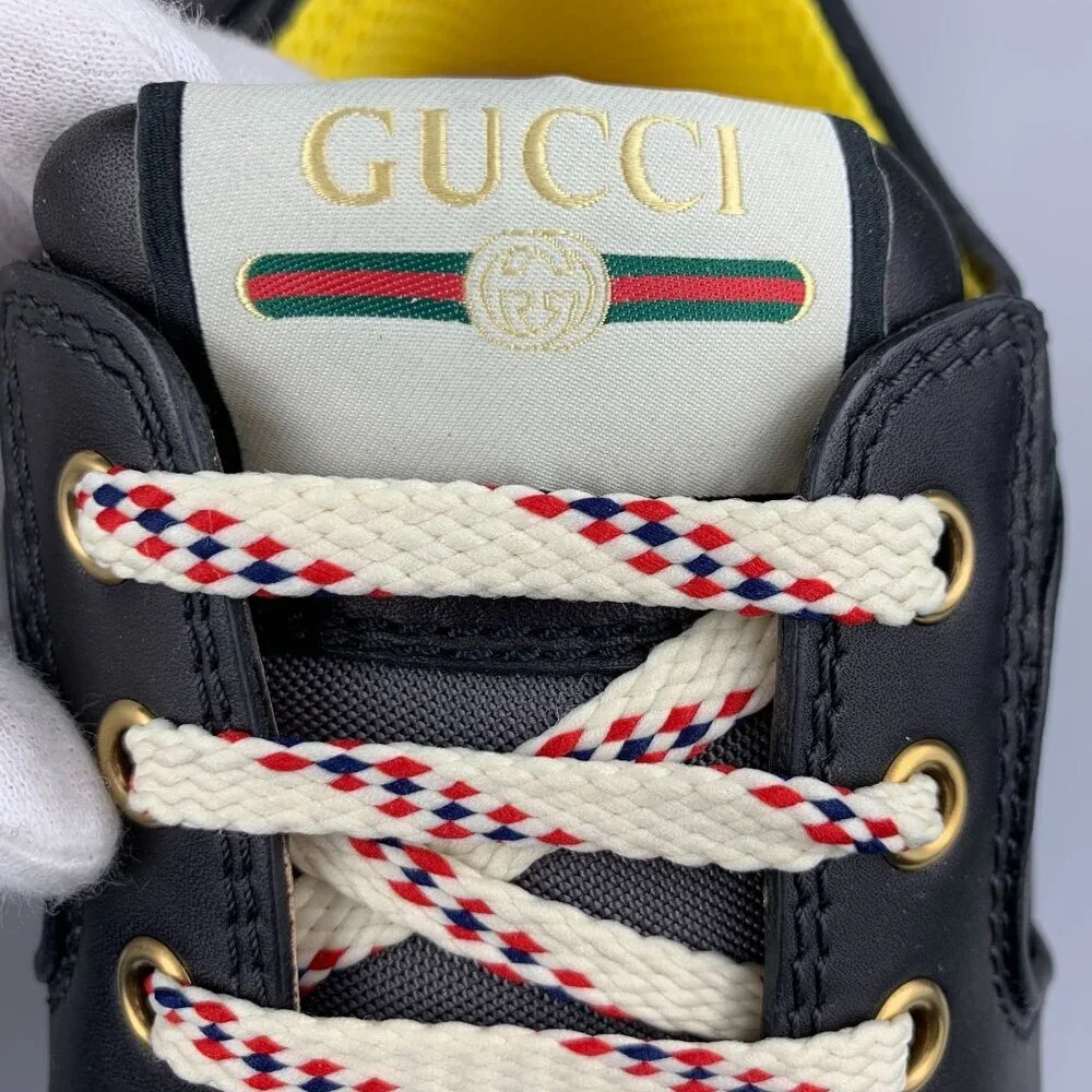 NIB Gucci men chunky hybrid shoes in black size 6 - Picture 13 of 13